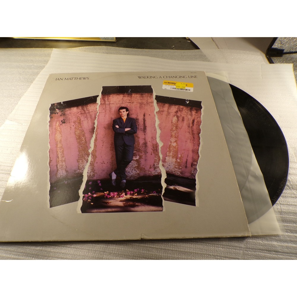 Ian Matthews Walking a Changing Line Vinyl LP 1988 Windham Hill 1070 Jules Shear